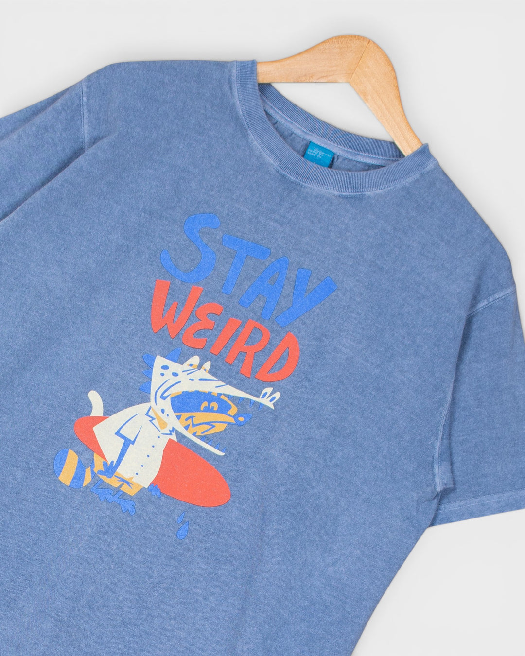 Stay Weird SS Tee P-Ajisai