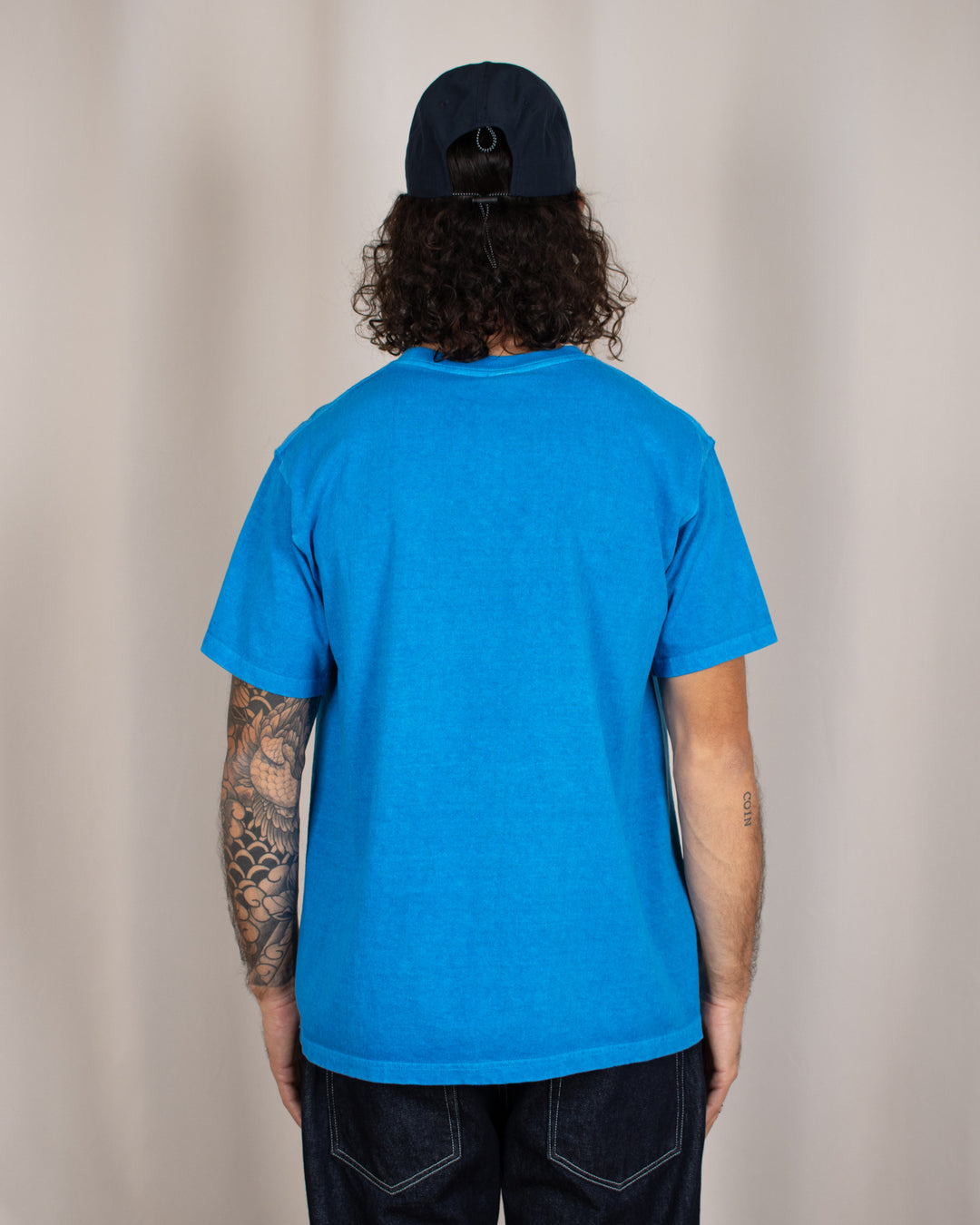 Short Sleeve Crew T-shirt P-Turquoise