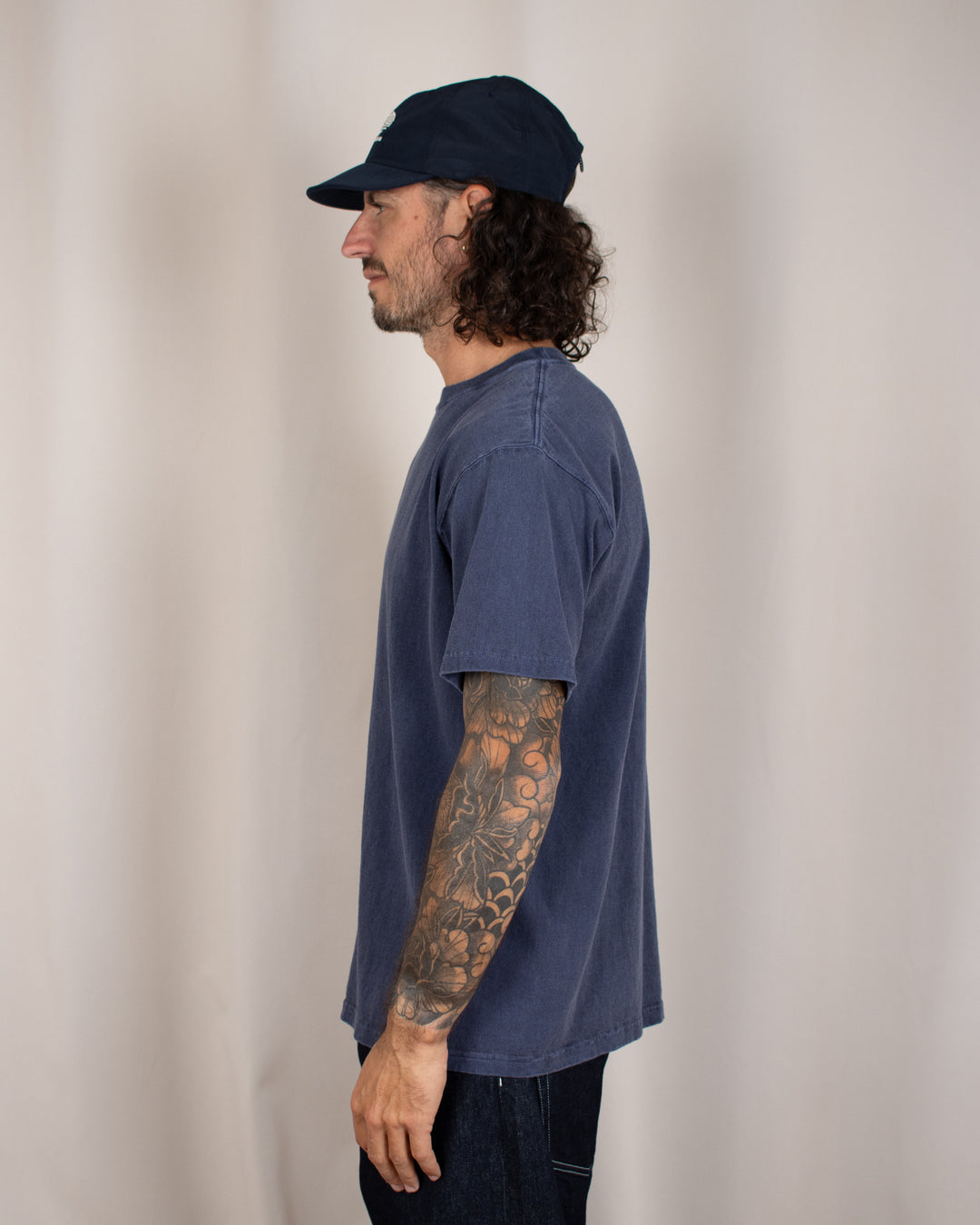 Short Sleeve Crew T-shirt P-Navy