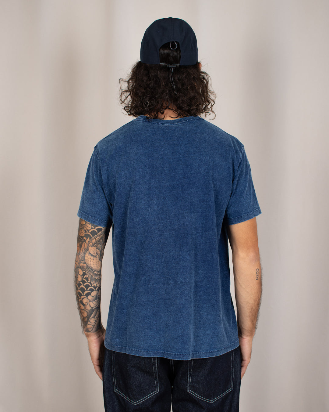 Short Sleeve Crew T-shirt Indigo
