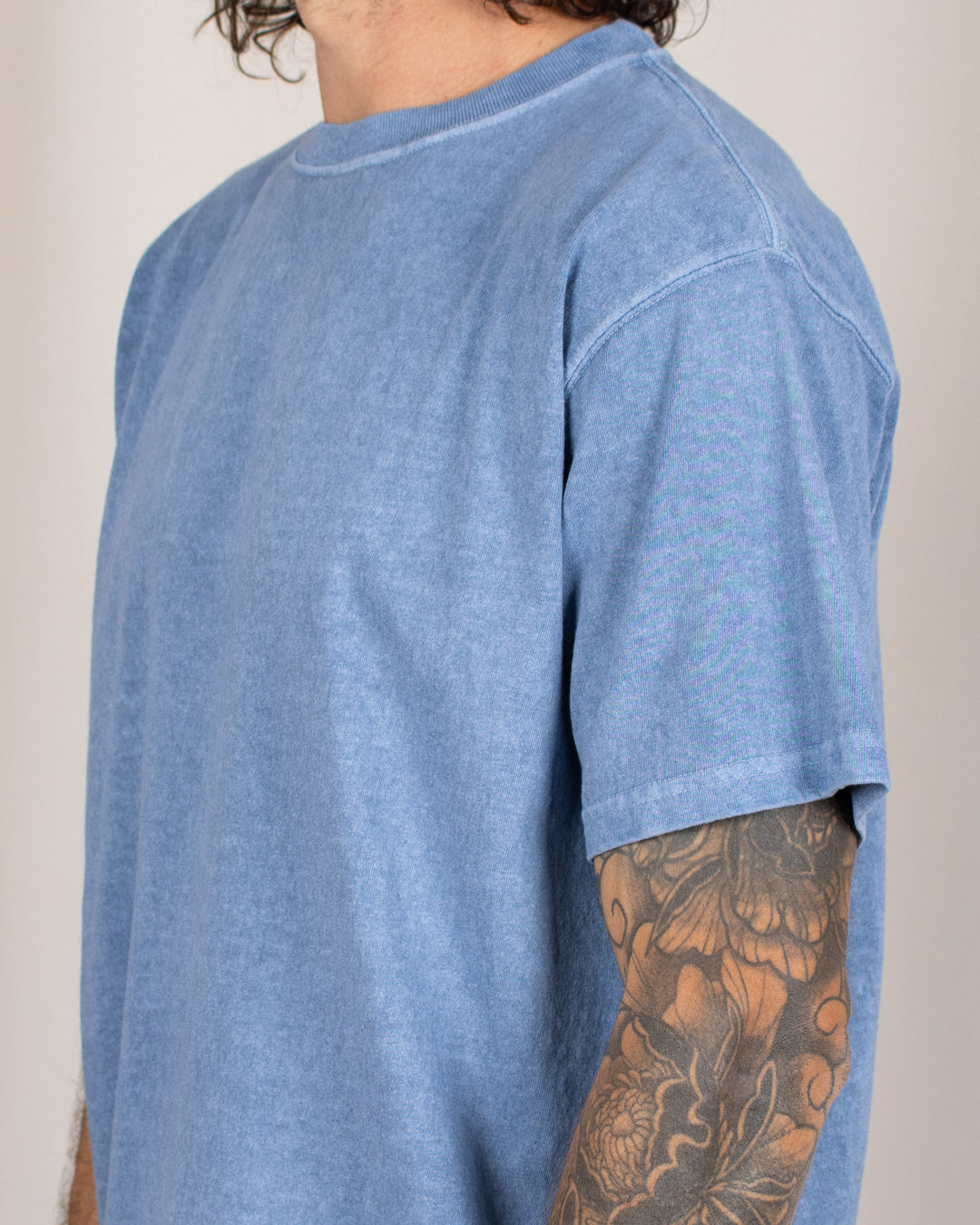 Short Sleeve Crew T-shirt P-Ajisai
