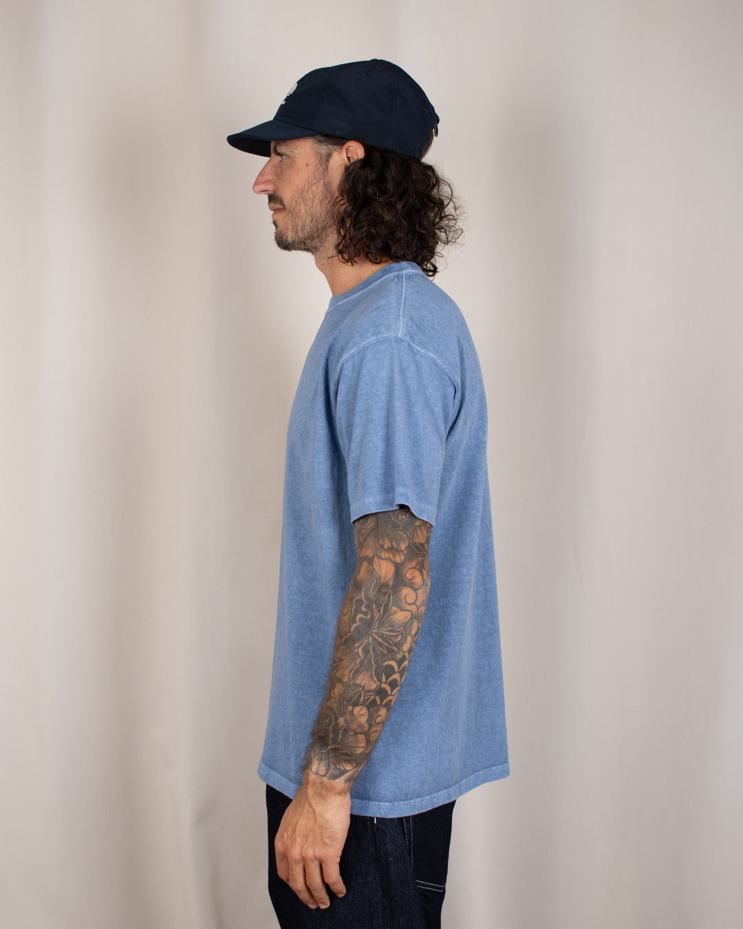 Short Sleeve Crew T-shirt P-Ajisai