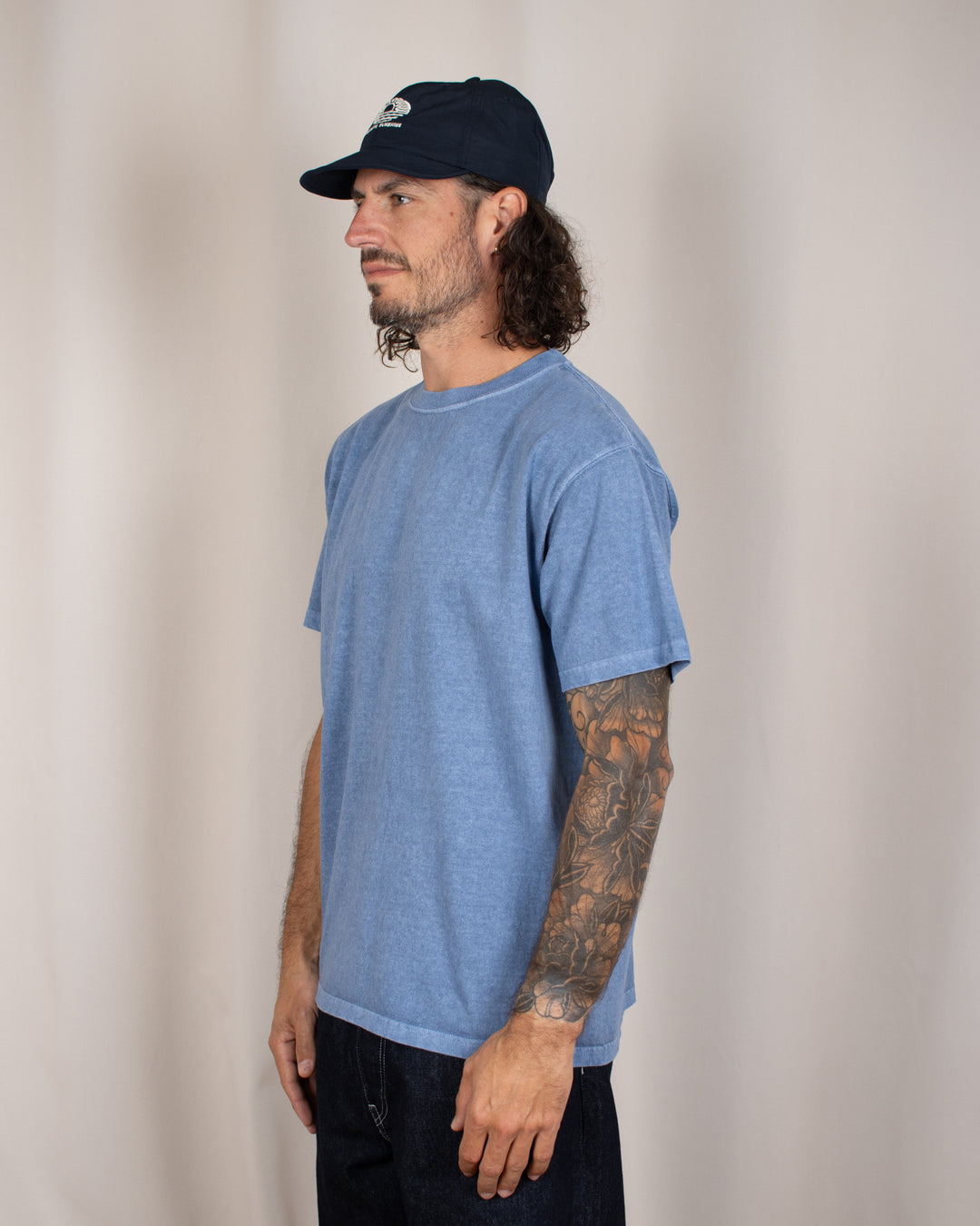 Short Sleeve Crew T-shirt P-Ajisai