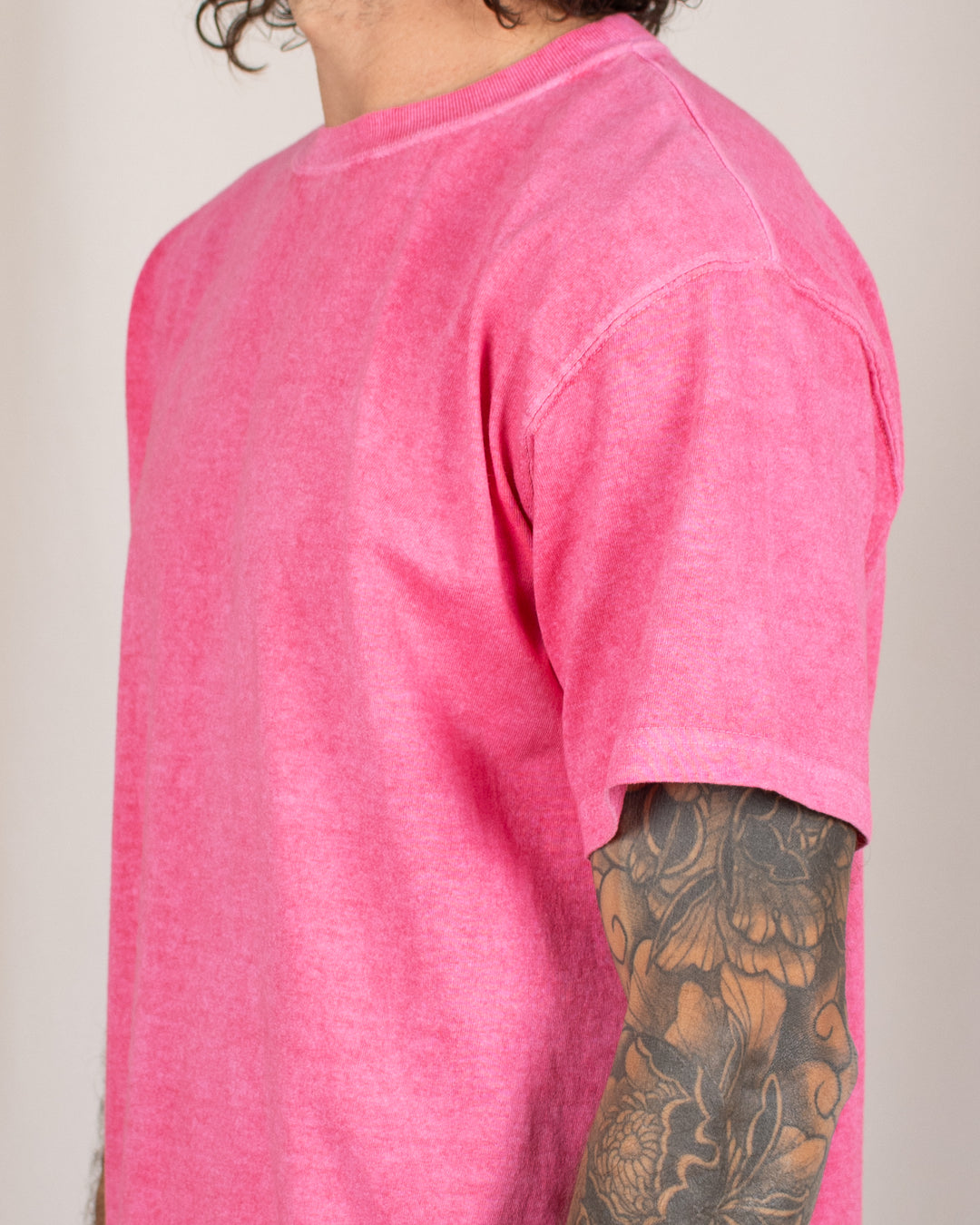Short Sleeve Crew T-shirt P-Cherry