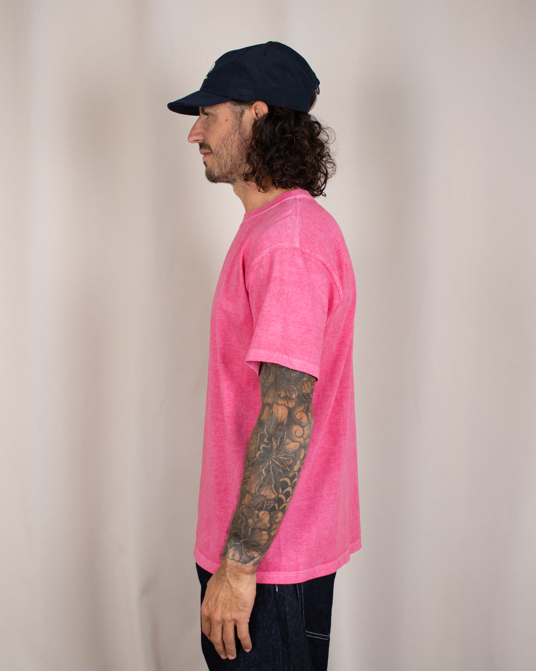 Short Sleeve Crew T-shirt P-Cherry