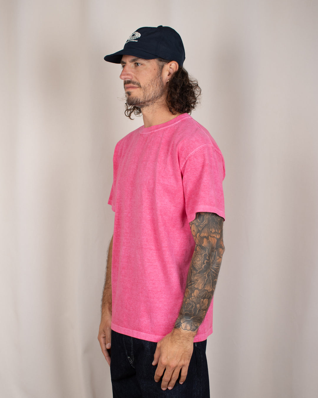 Short Sleeve Crew T-shirt P-Cherry