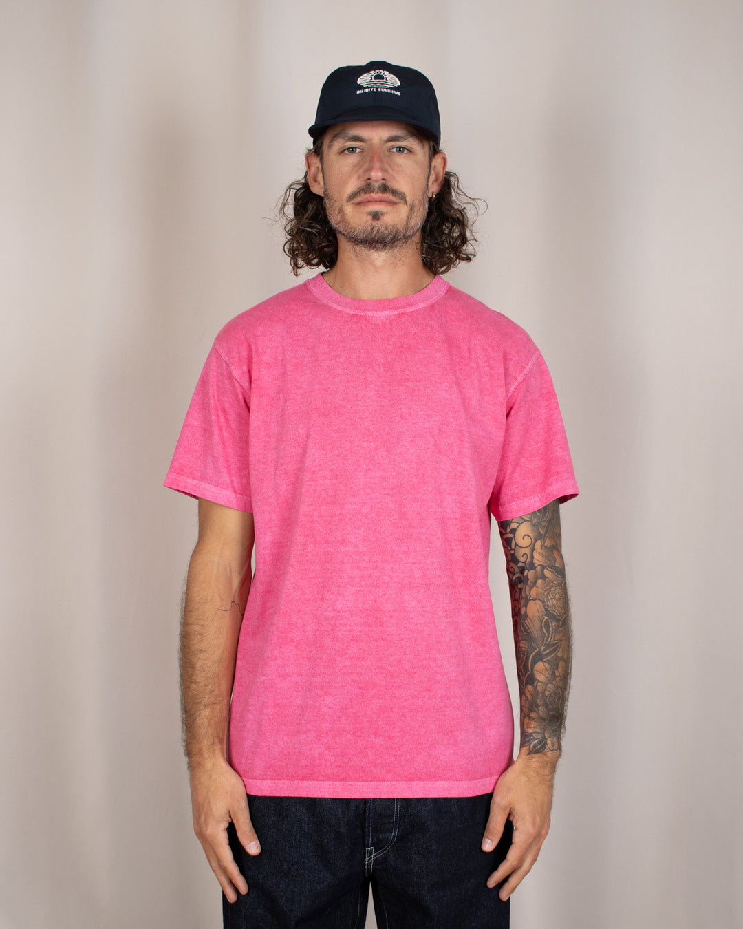 Short Sleeve Crew T-shirt P-Cherry
