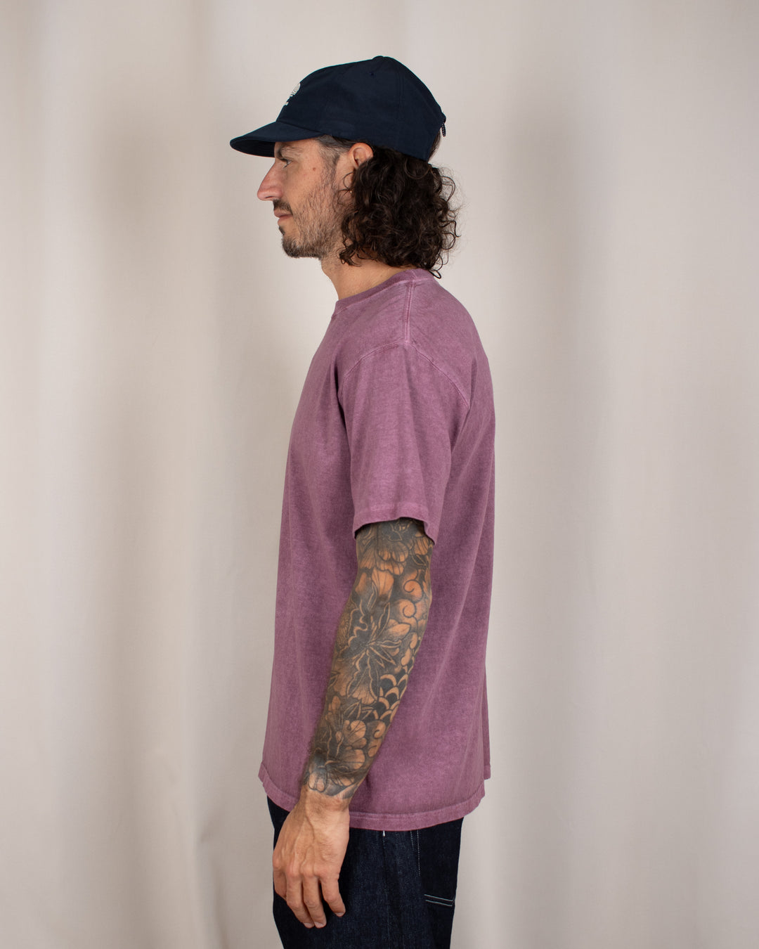 Short Sleeve Crew T-shirt P-Azuki