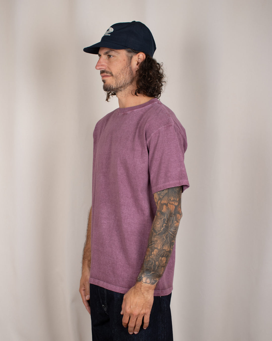 Short Sleeve Crew T-shirt P-Azuki