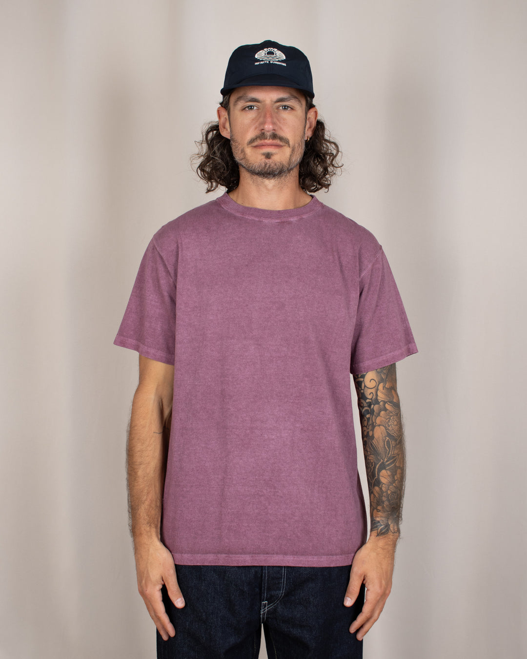 Short Sleeve Crew T-shirt P-Azuki
