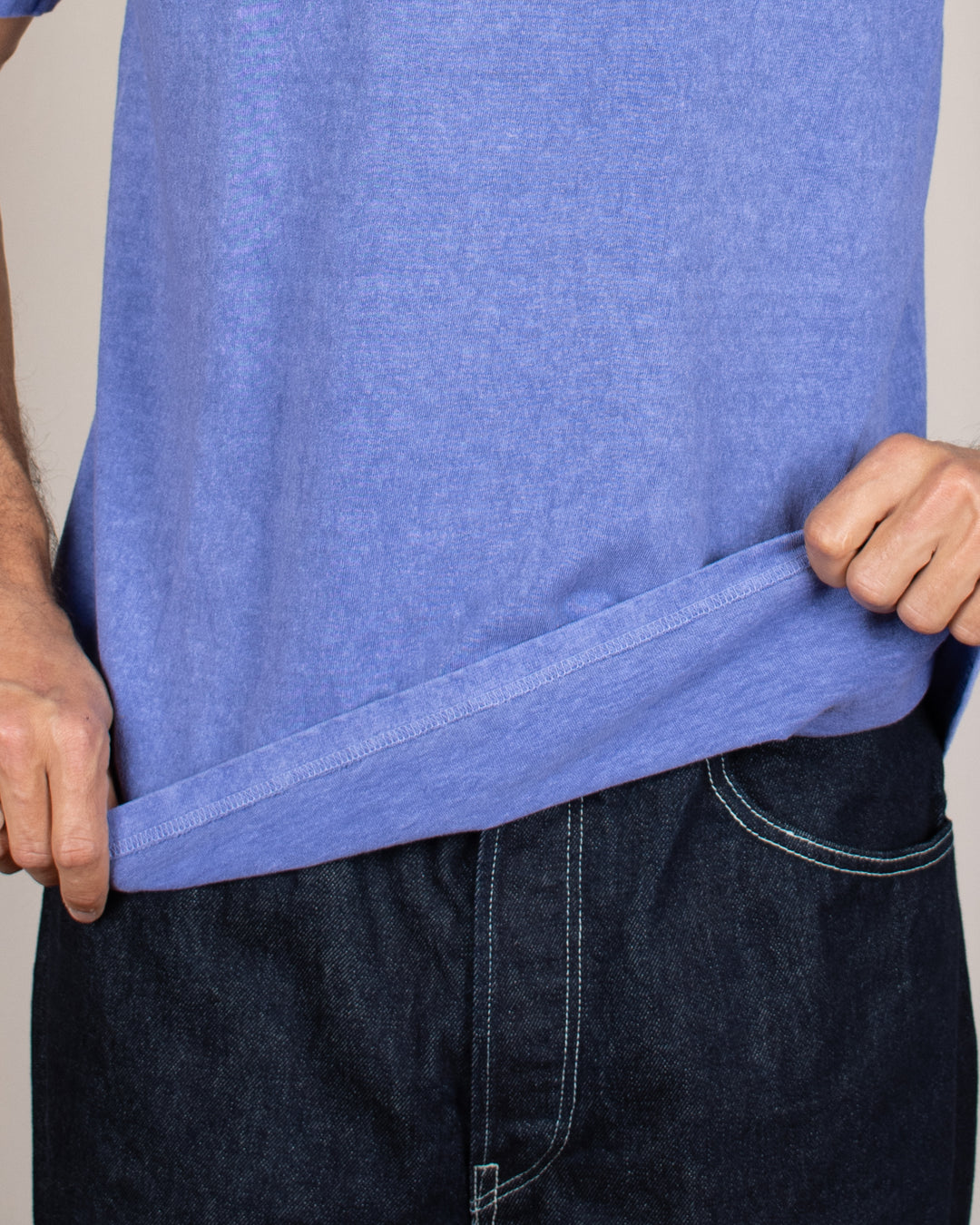 Short Sleeve Crew T-shirt PLt-Purple
