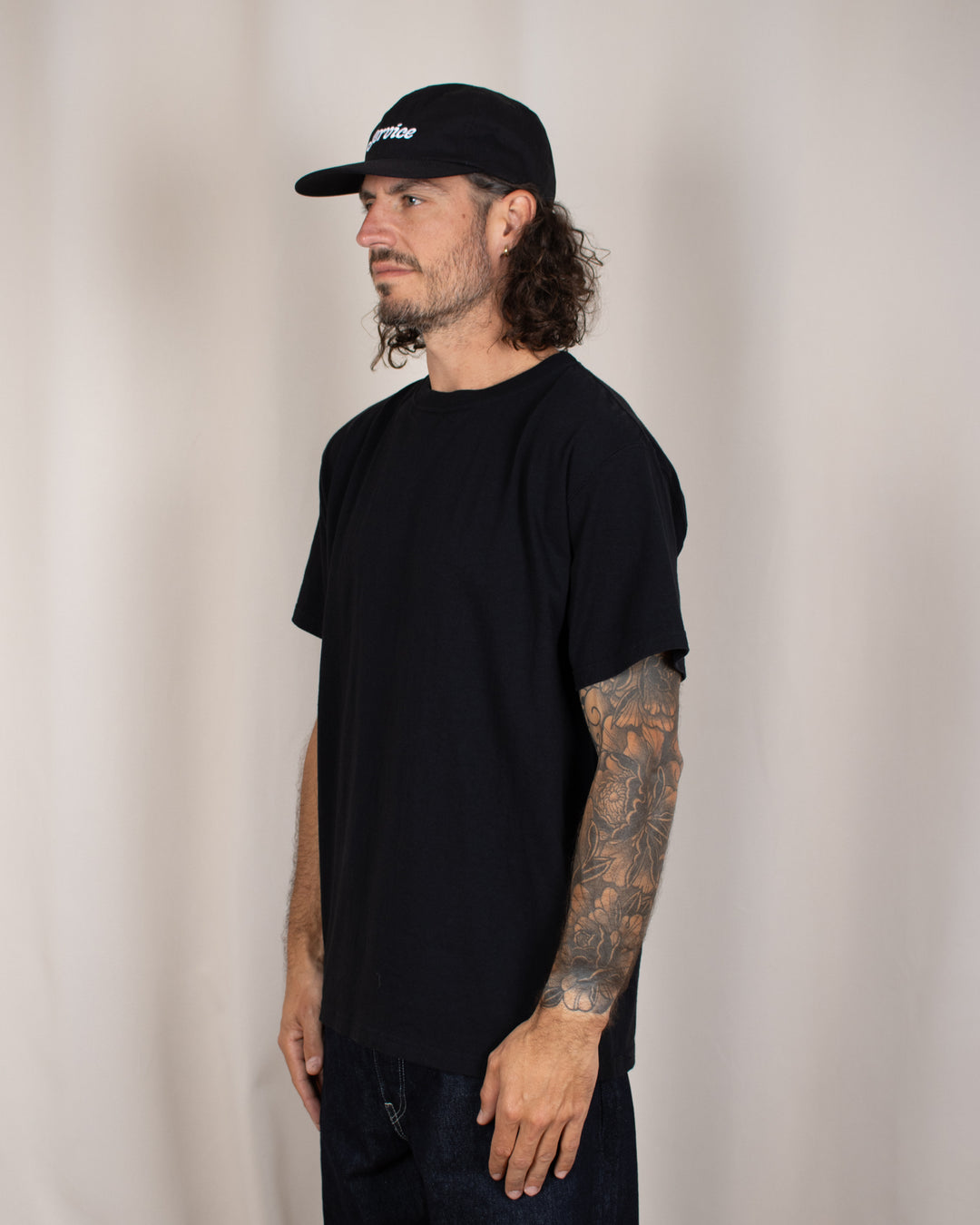 Short Sleeve Crew T-shirt Black