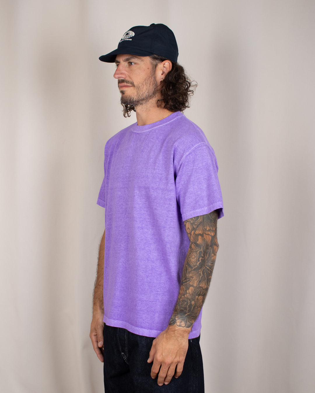 Short Sleeve Crew T-shirt P-Lily