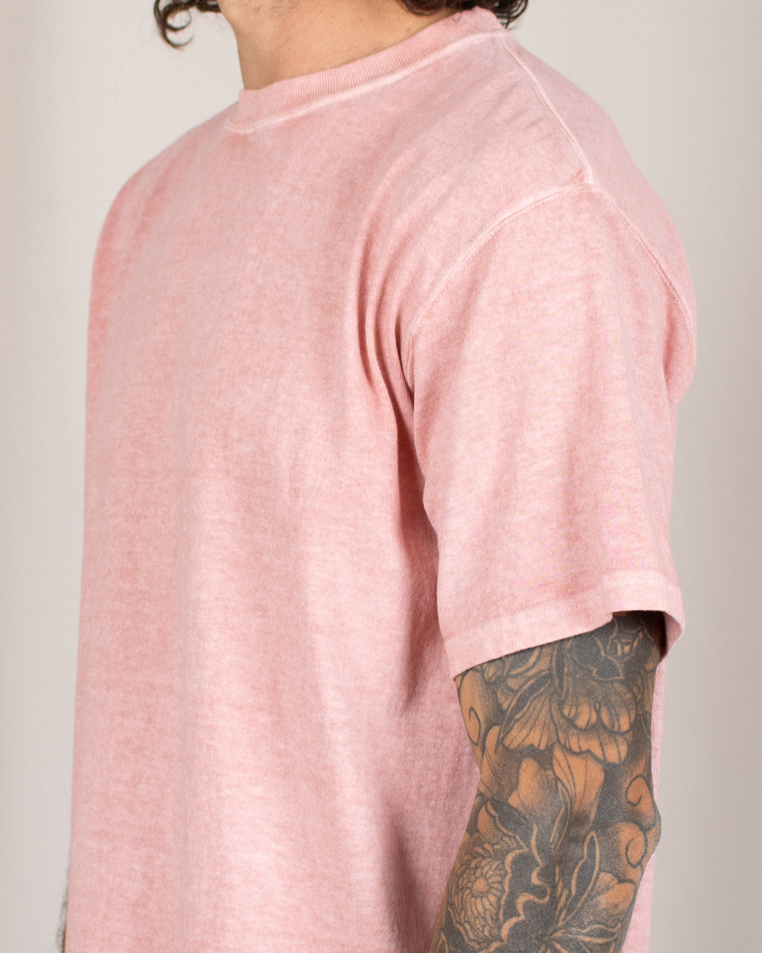 Short Sleeve Crew T-shirt P-Coral
