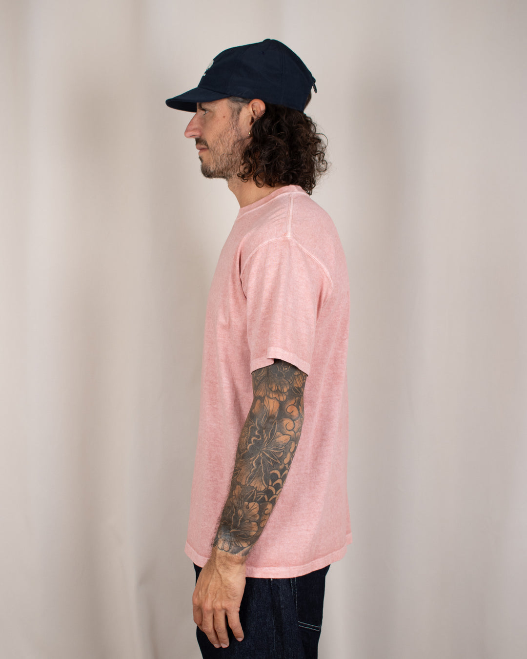 Short Sleeve Crew T-shirt P-Coral