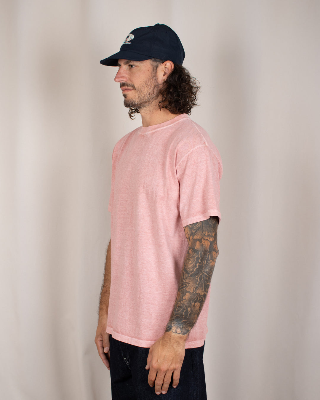 Short Sleeve Crew T-shirt P-Coral
