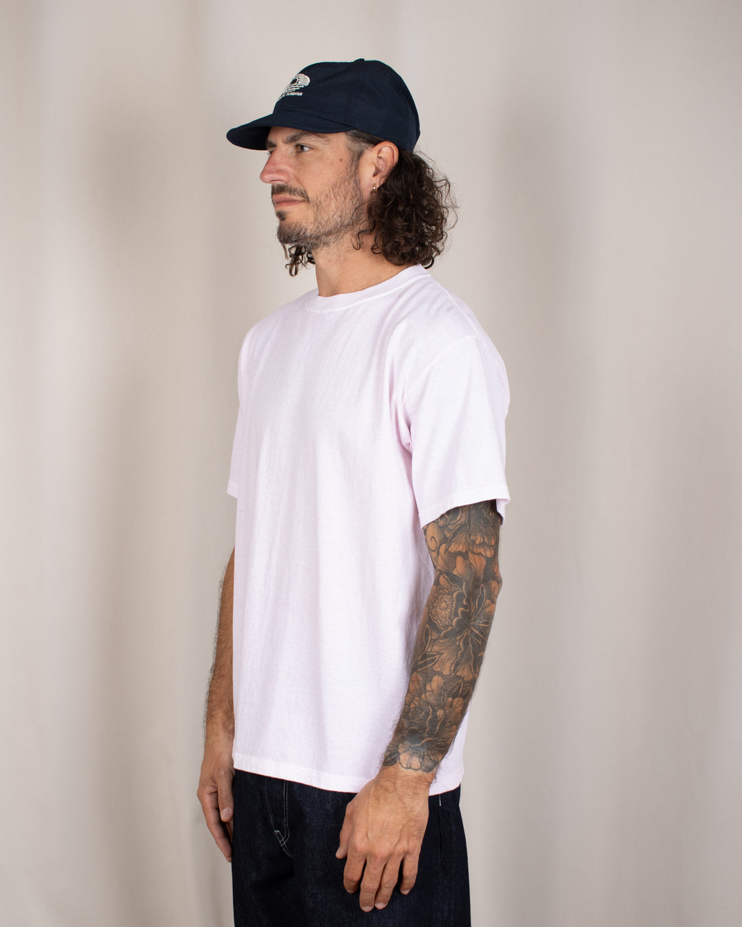 Short Sleeve Crew T-shirt P-Sakura