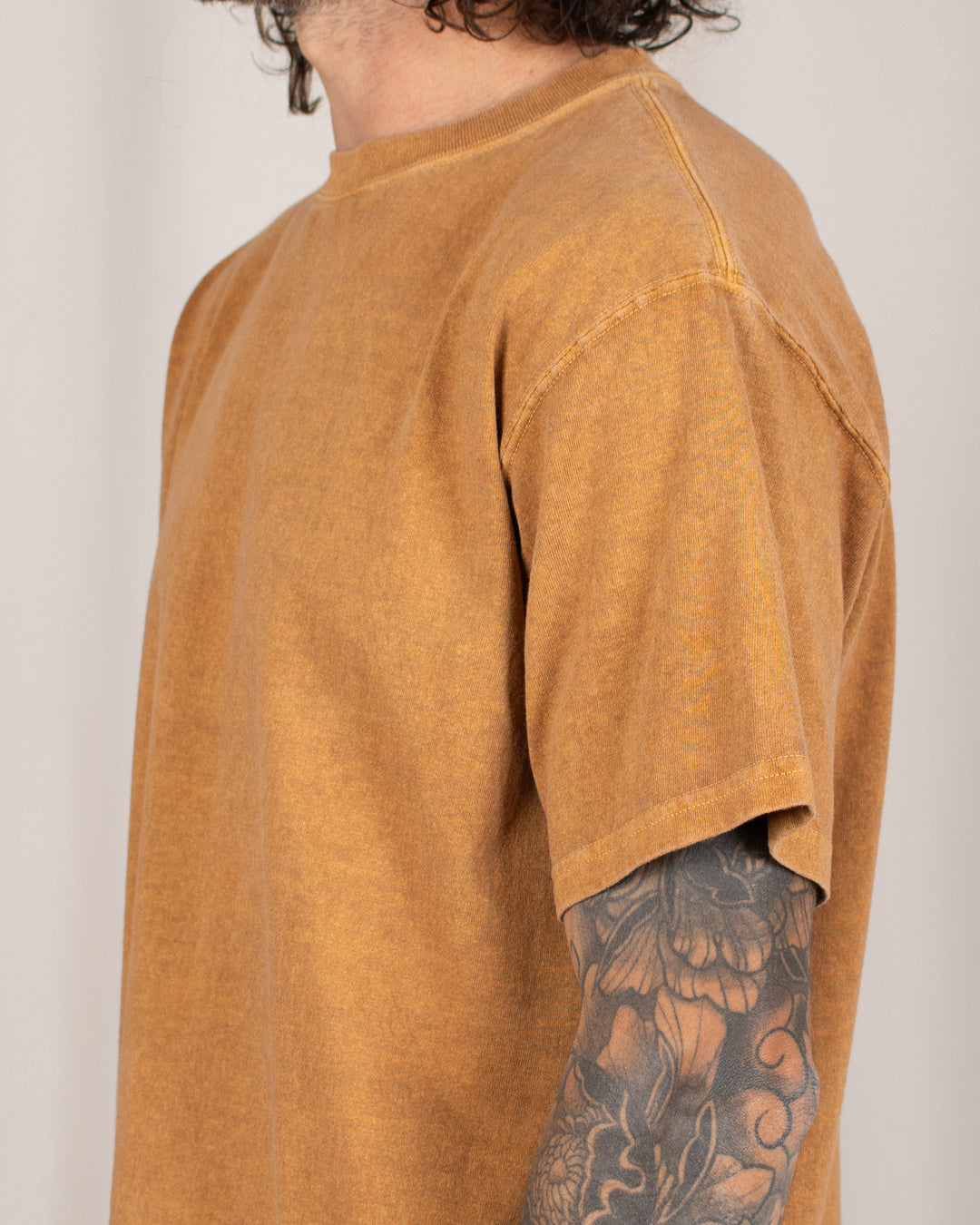 Short Sleeve Crew T-shirt P-Mocha