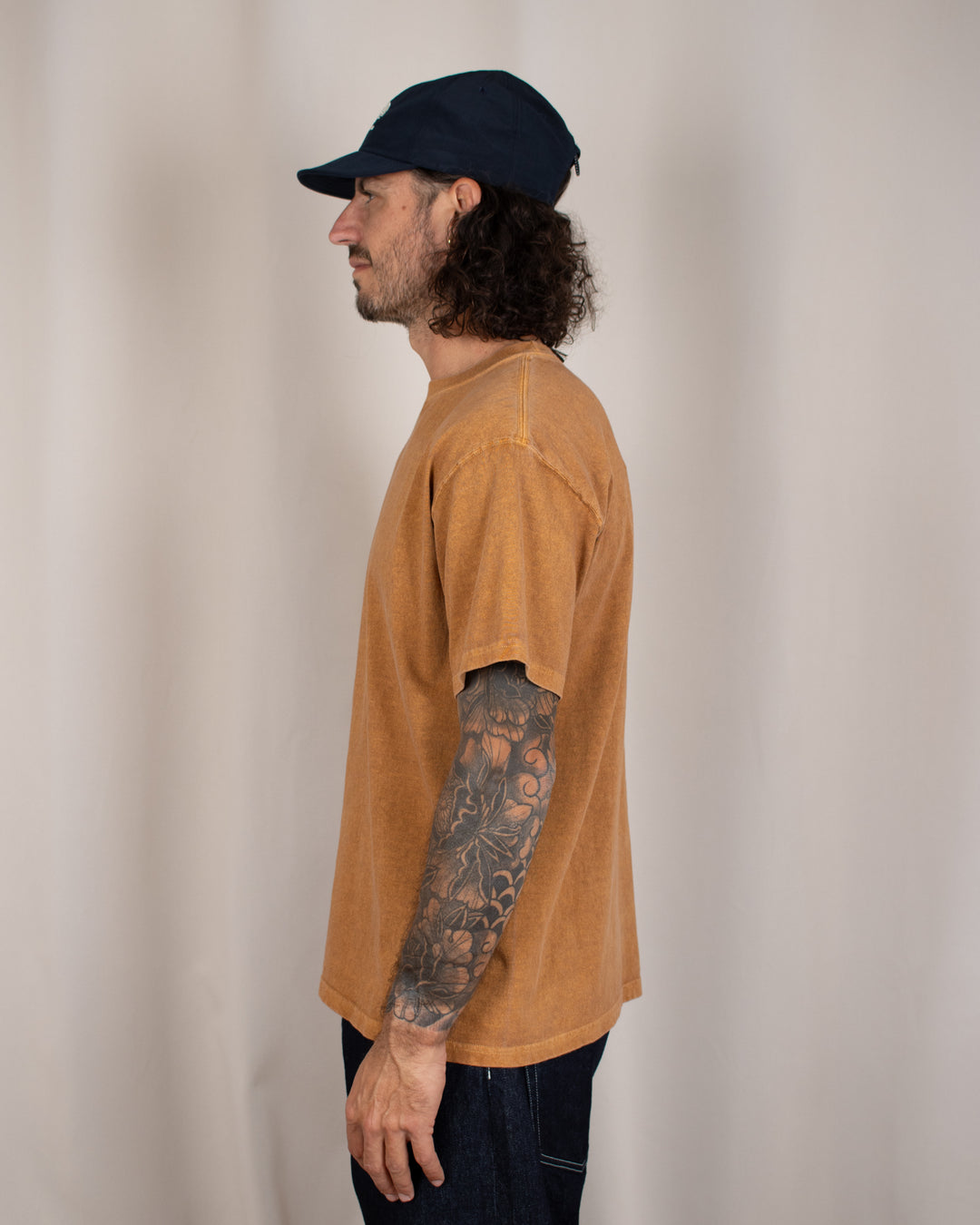 Short Sleeve Crew T-shirt P-Mocha