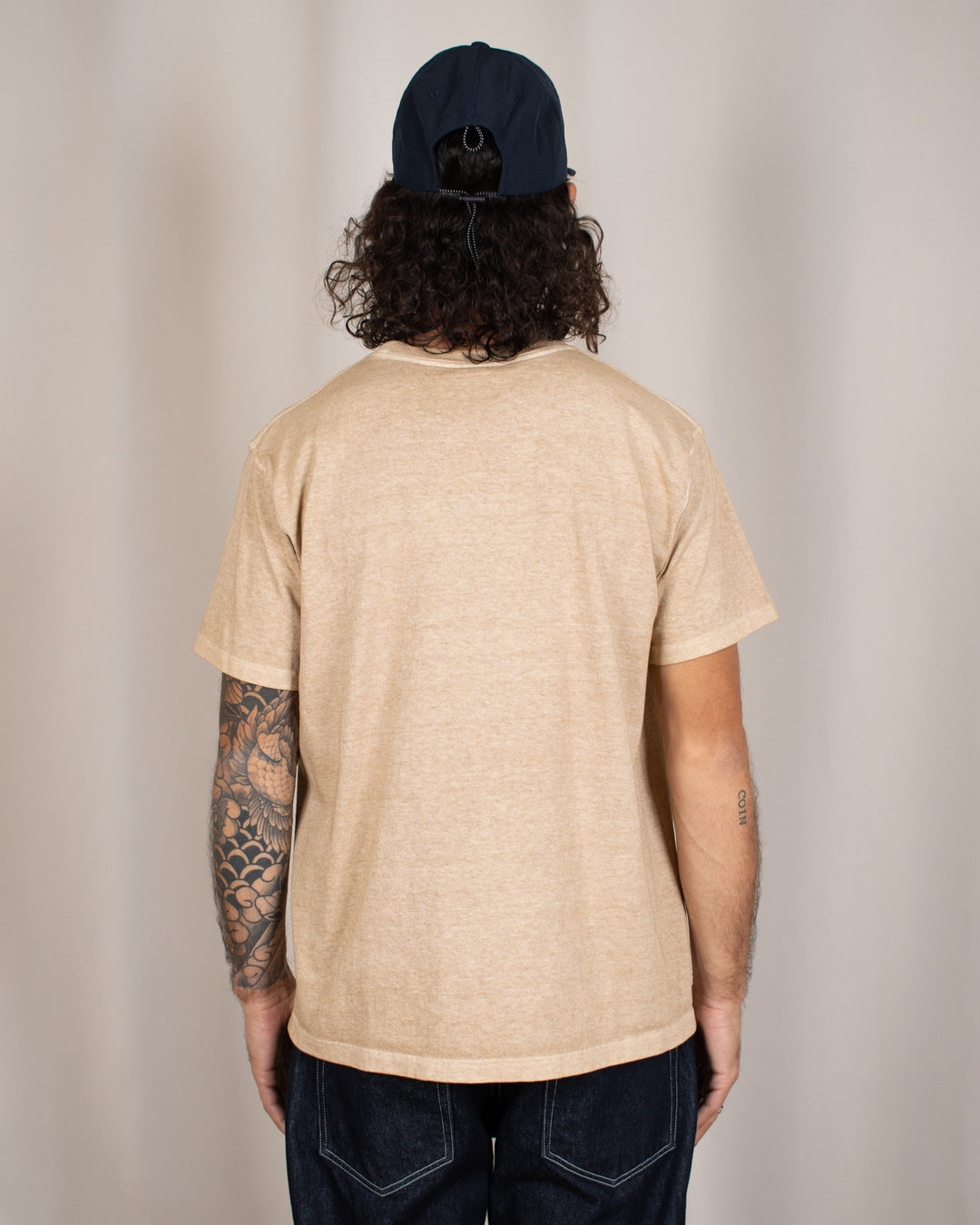 Short Sleeve Crew T-shirt P-Latte