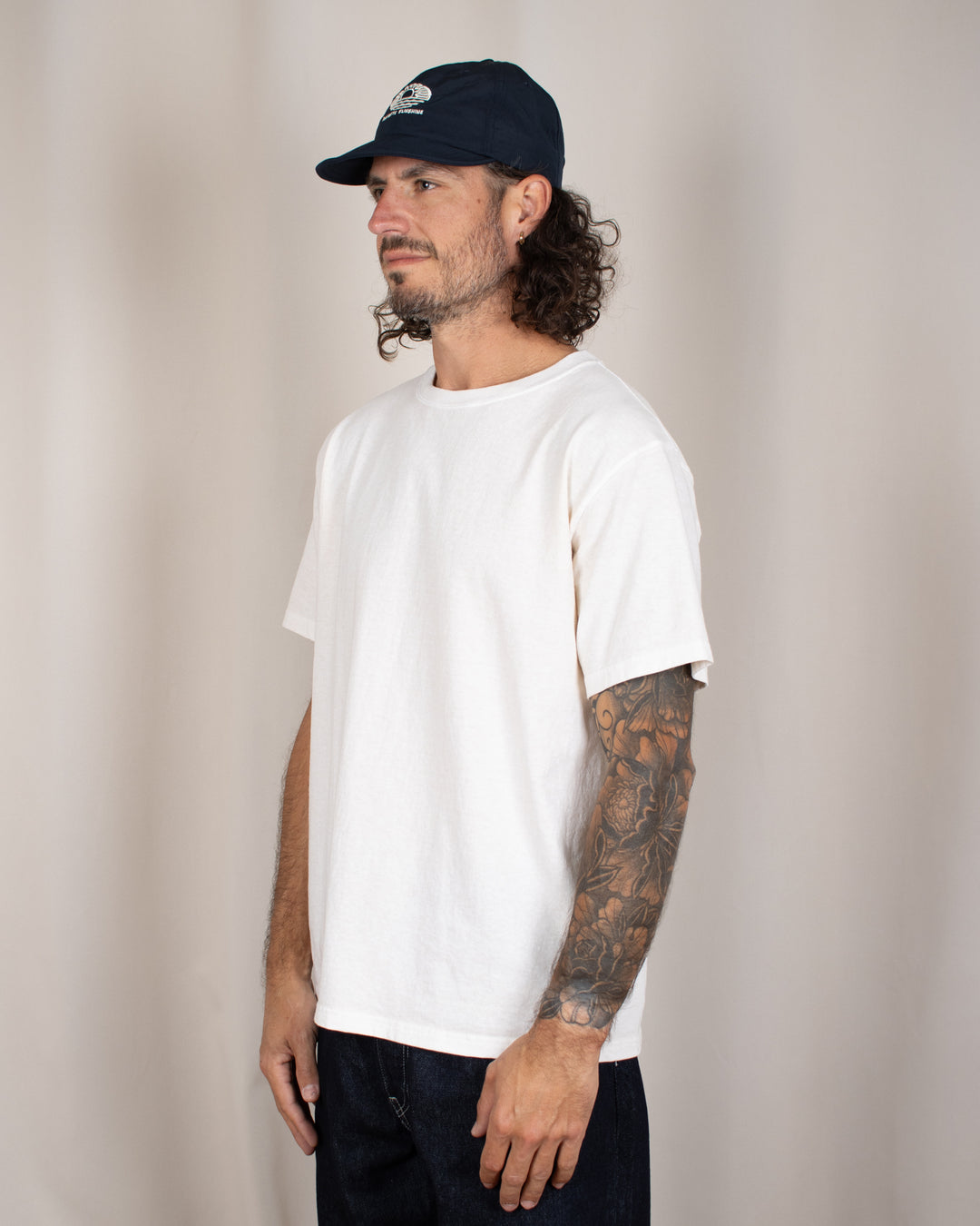 Short Sleeve Crew T-shirt P-Natural