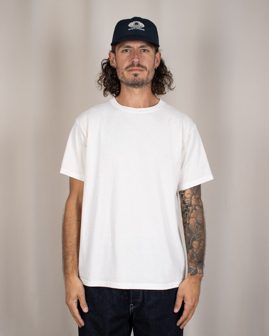 Short Sleeve Crew T-shirt P-Natural
