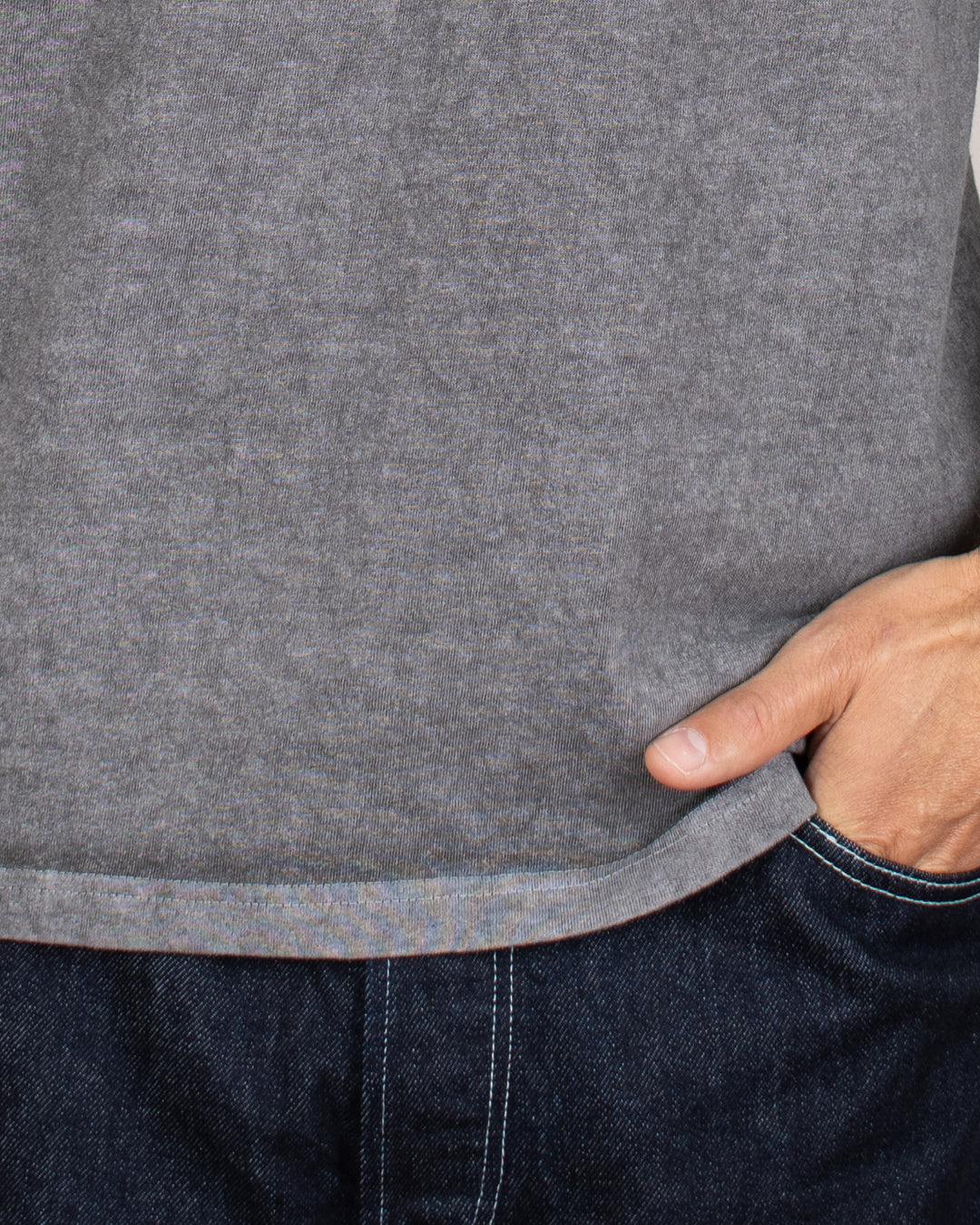 Short Sleeve Crew T-shirt P-Grey