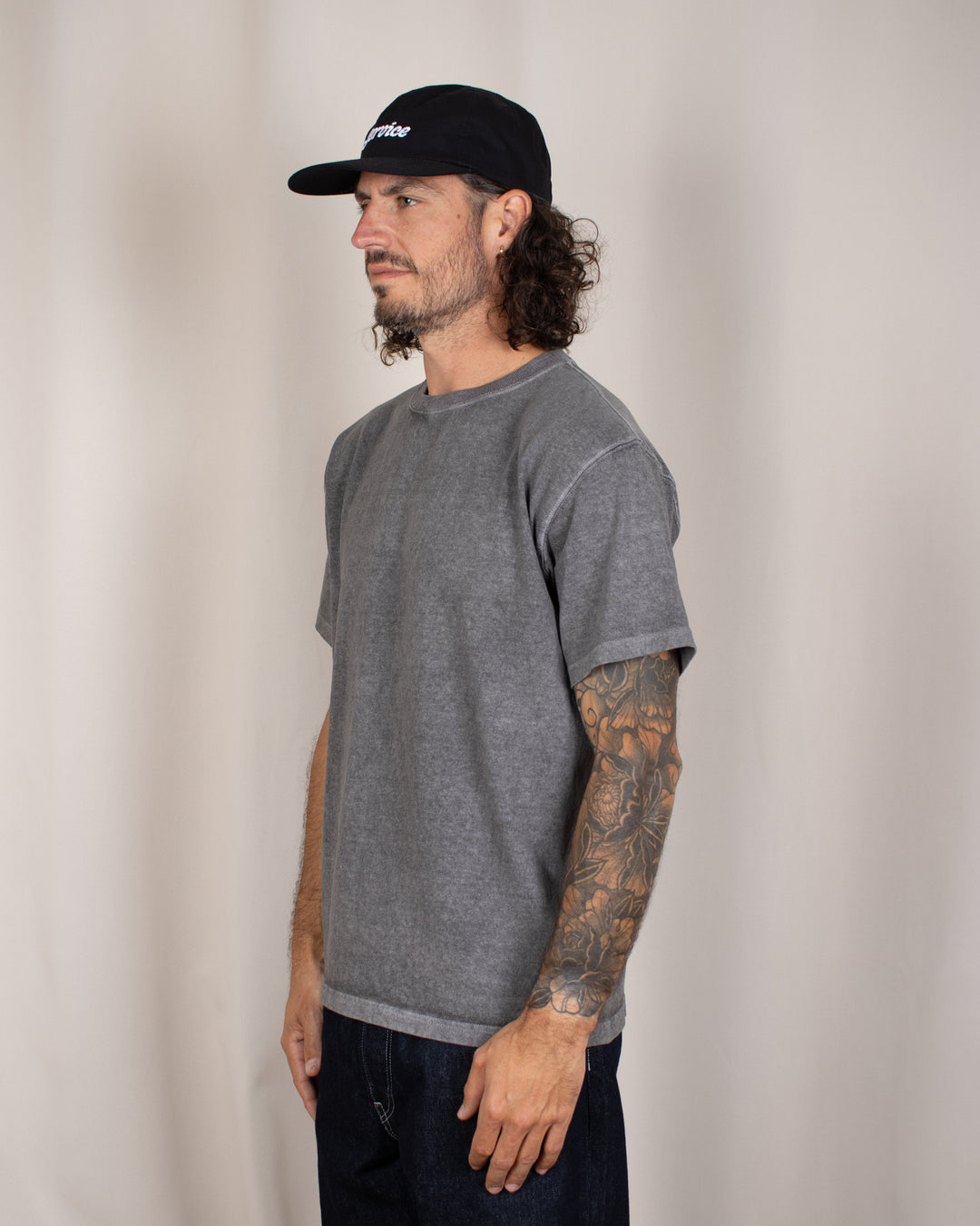Short Sleeve Crew T-shirt P-Grey