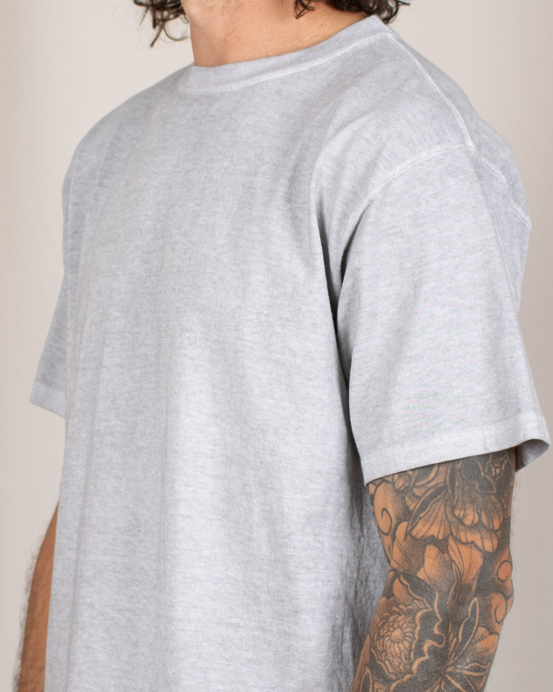 Short Sleeve Crew T-shirt P-Ash