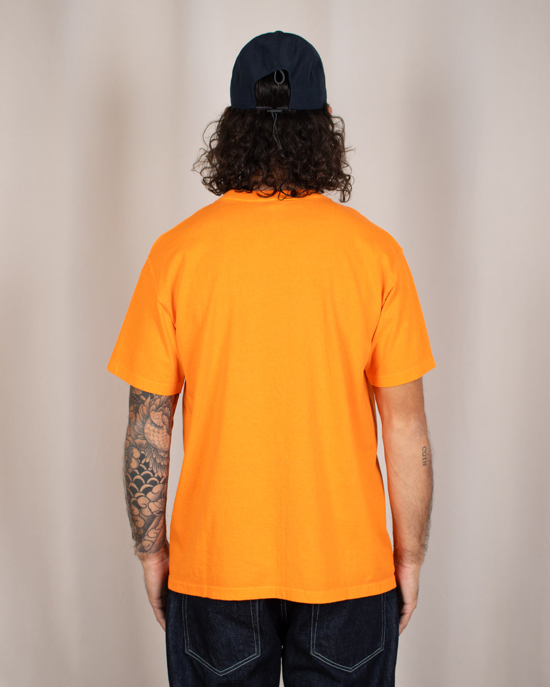 Short Sleeve Crew T-shirt P-Orange