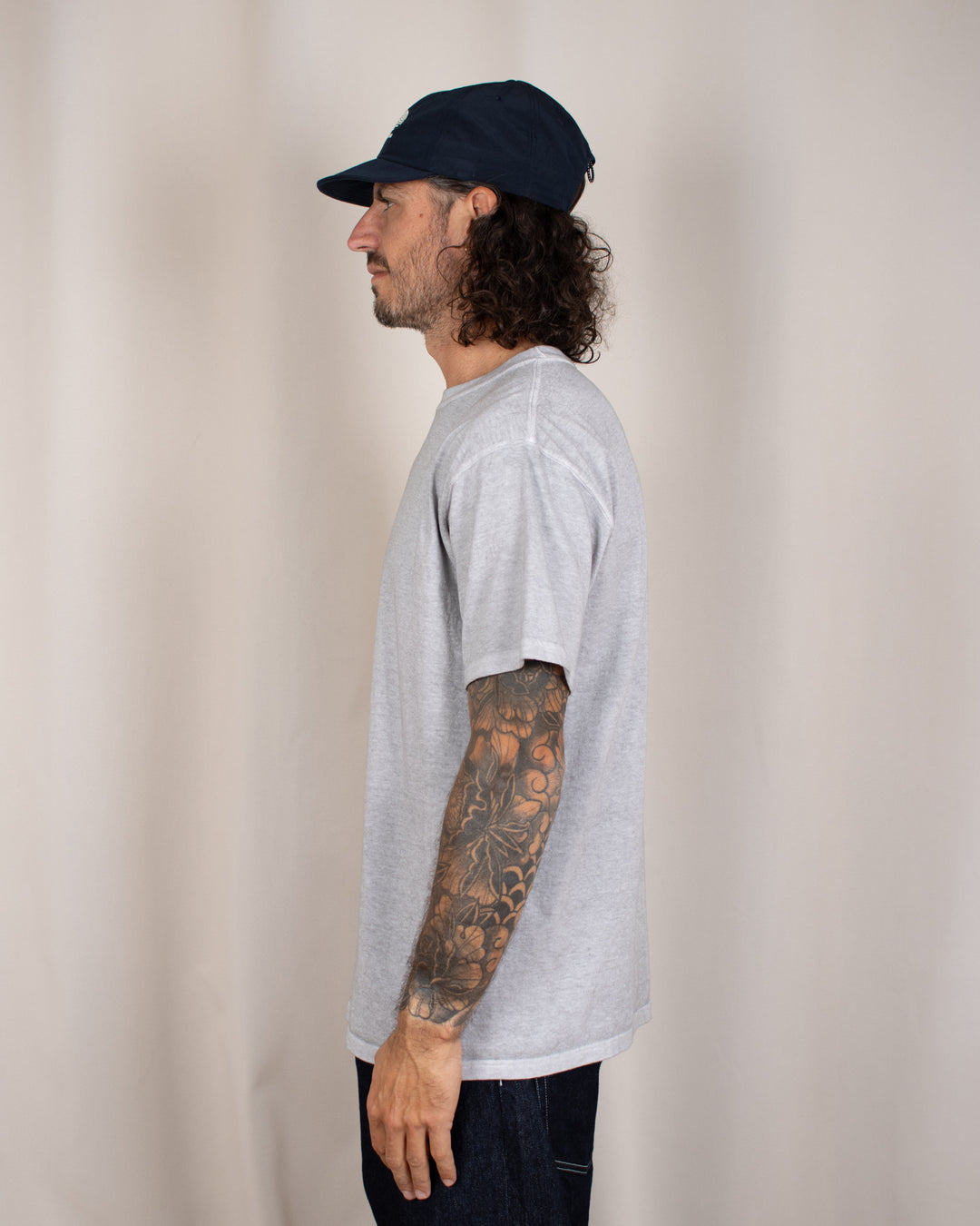 Short Sleeve Crew T-shirt P-Ash