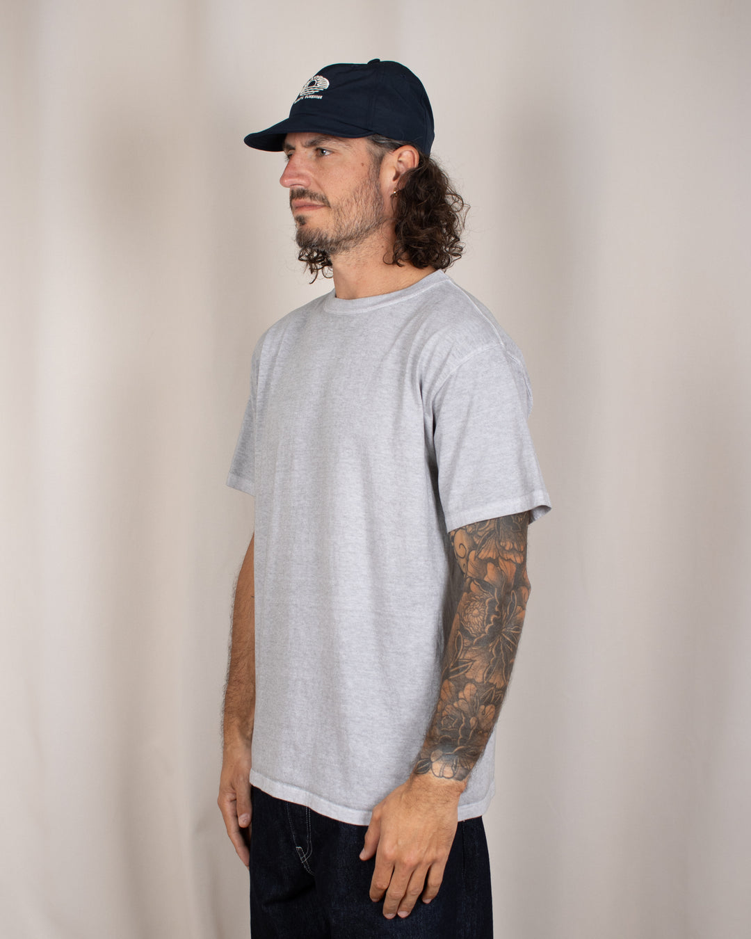 Short Sleeve Crew T-shirt P-Ash