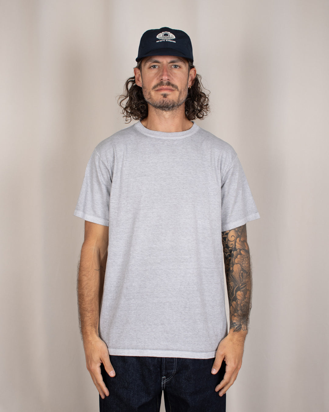 Short Sleeve Crew T-shirt P-Ash