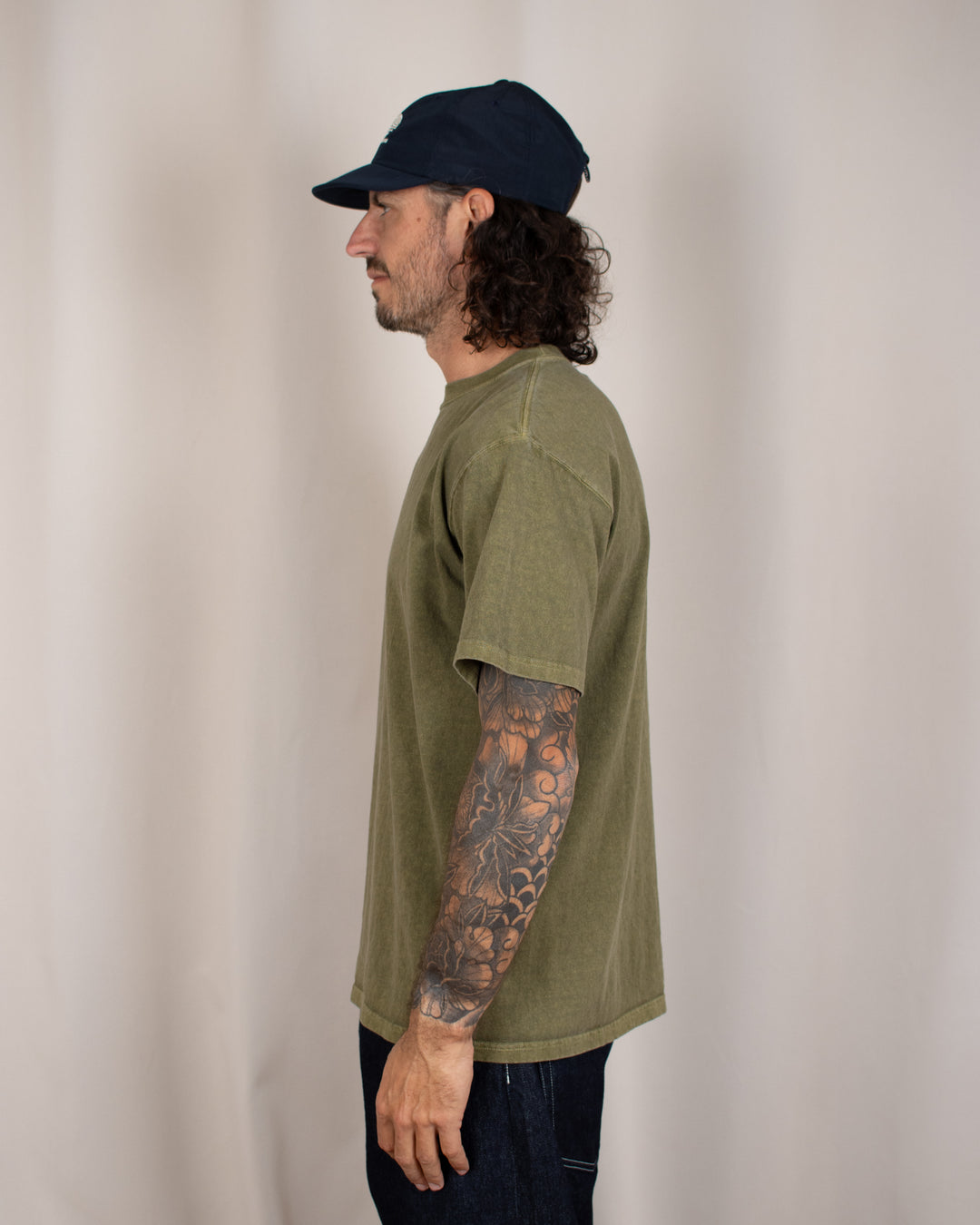 Short Sleeve Crew T-shirt P-Sage