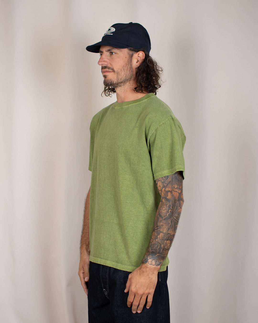 Short Sleeve Crew T-shirt P-Matcha