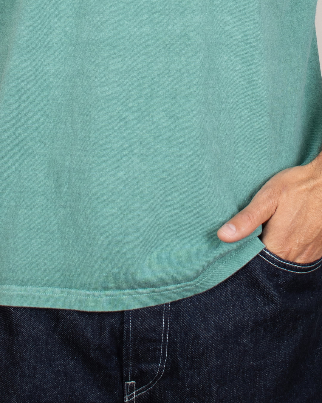 Short Sleeve Crew T-shirt P-Smokey Green