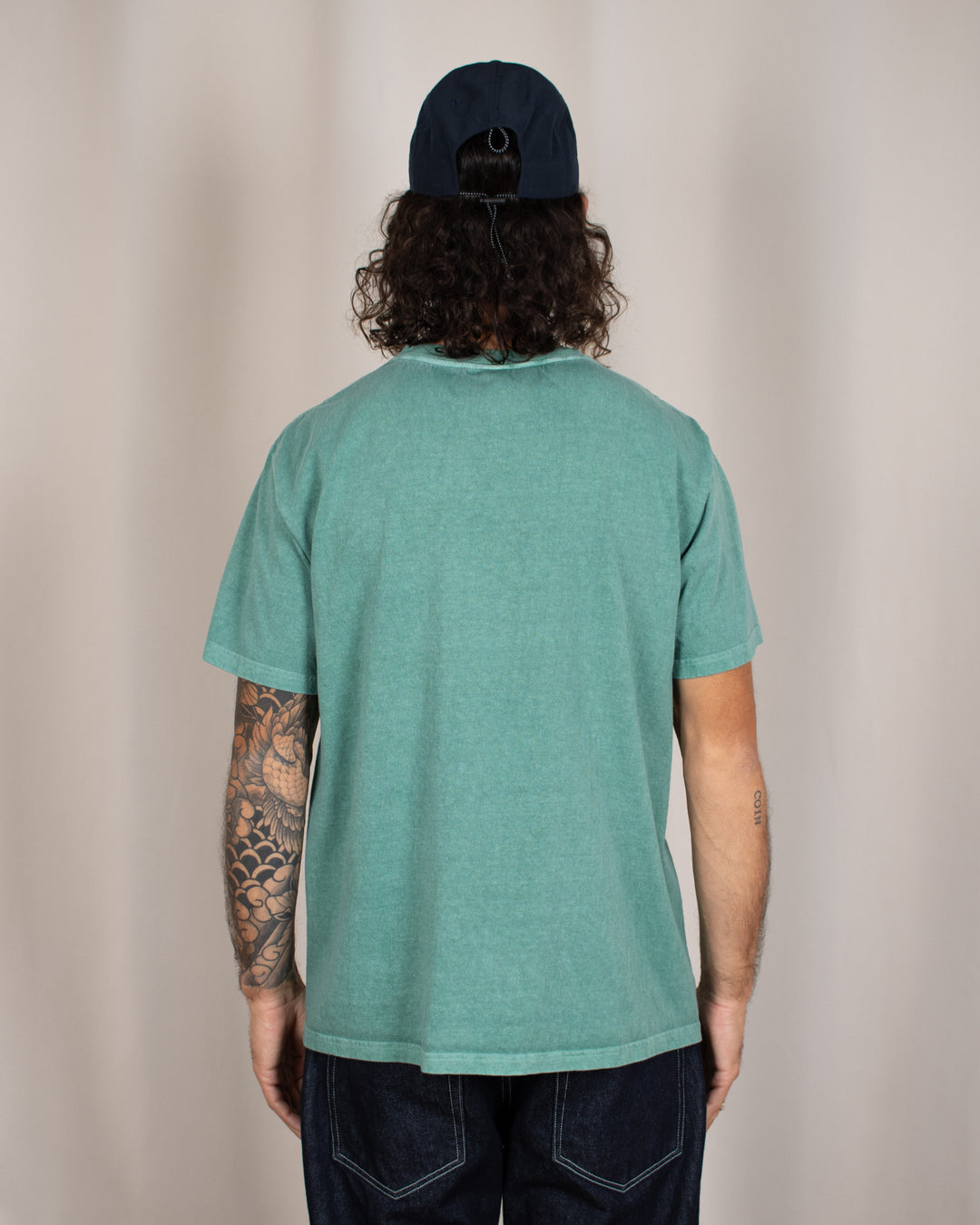 Short Sleeve Crew T-shirt P-Smokey Green
