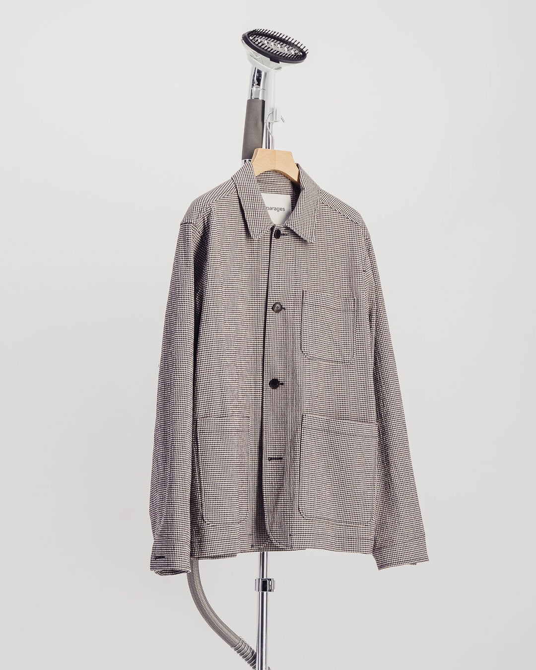 Squire Seersucker Jacket Brown Checks