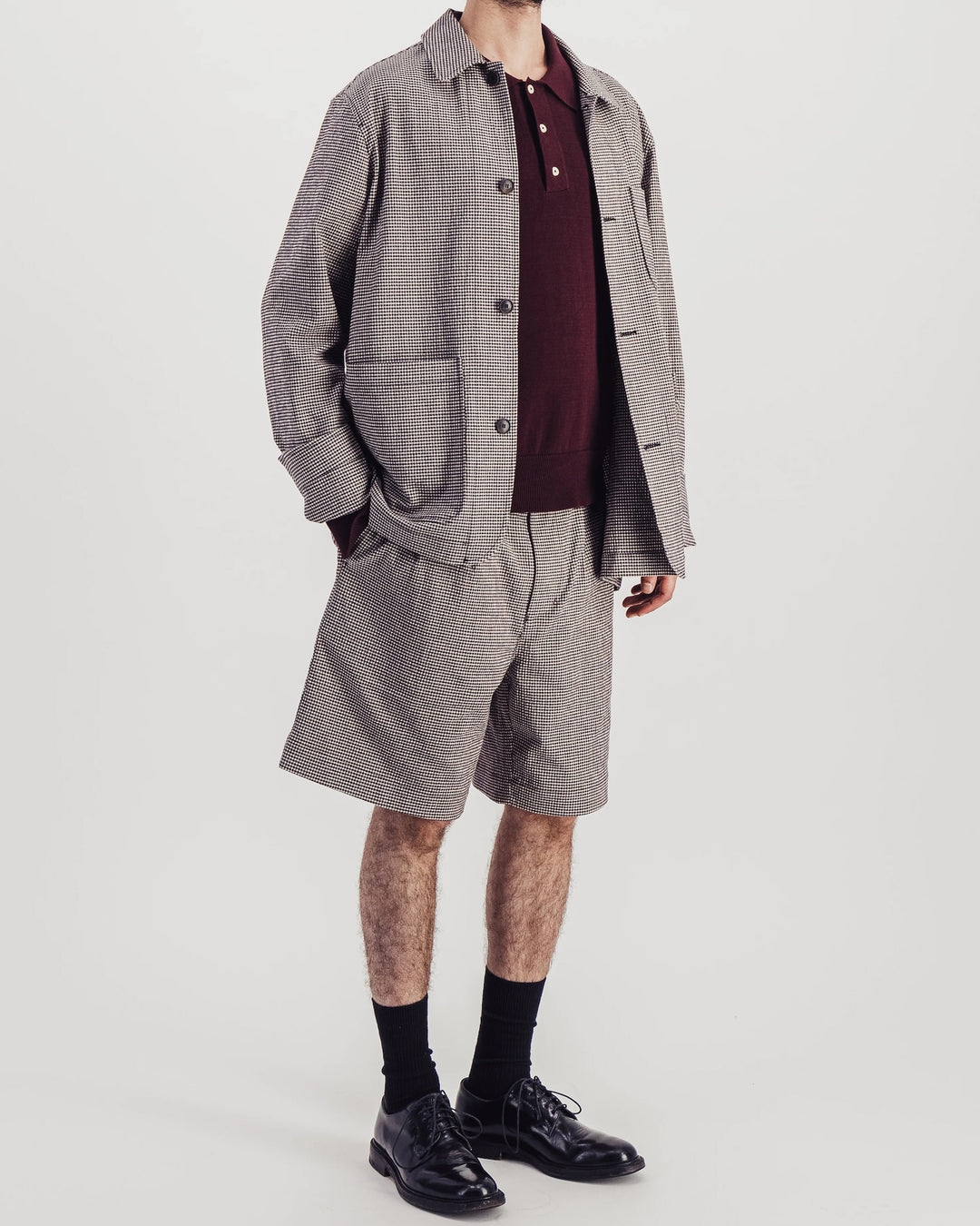 Squire Seersucker Jacket Brown Checks