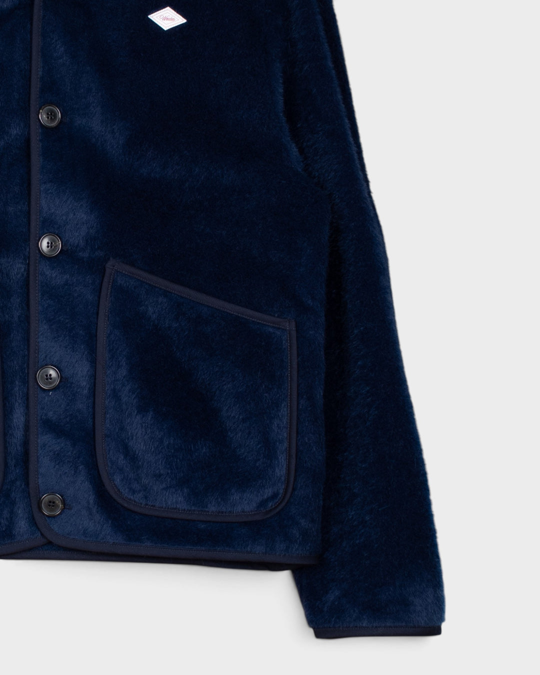 Cameron Cardigan Blu Navy Wooden - vue 3