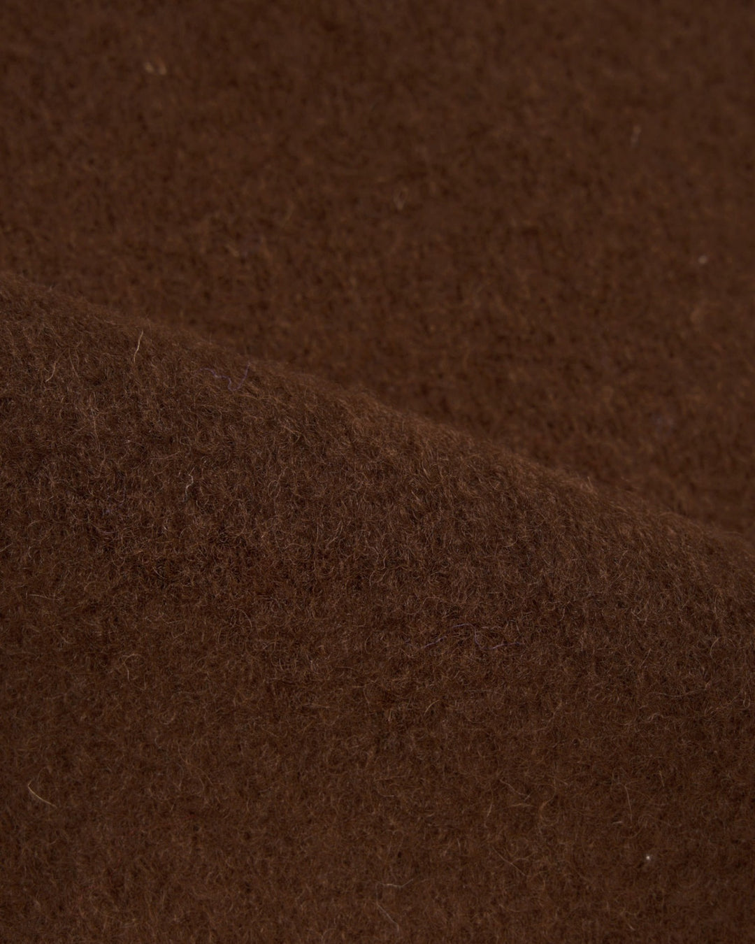 Zip Waistcoat Wool Fleece Cacao