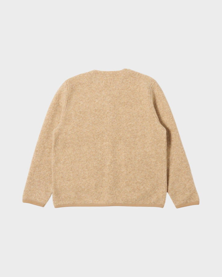 Cardigan Wool Fleece Fawn