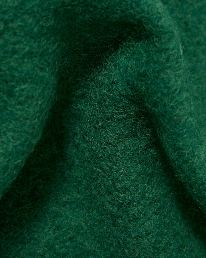 Cardigan Wool Fleece Green