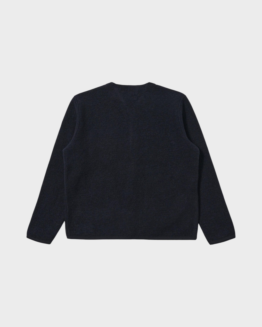 Cardigan Wool Fleece Navy