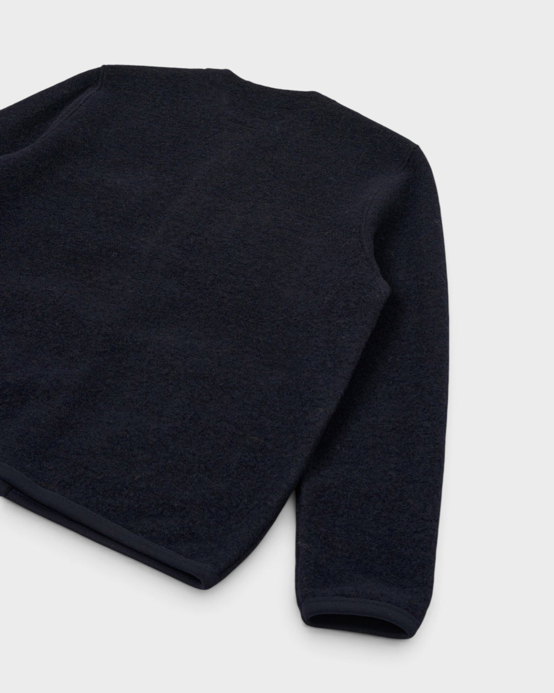 Cardigan Wool Fleece Navy
