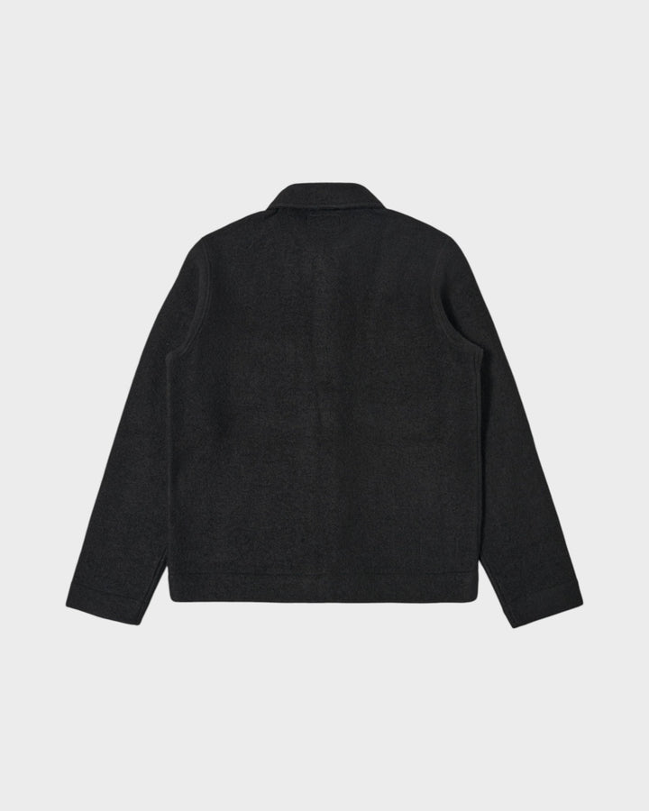 Uniform Jacket Wool Fleece Black