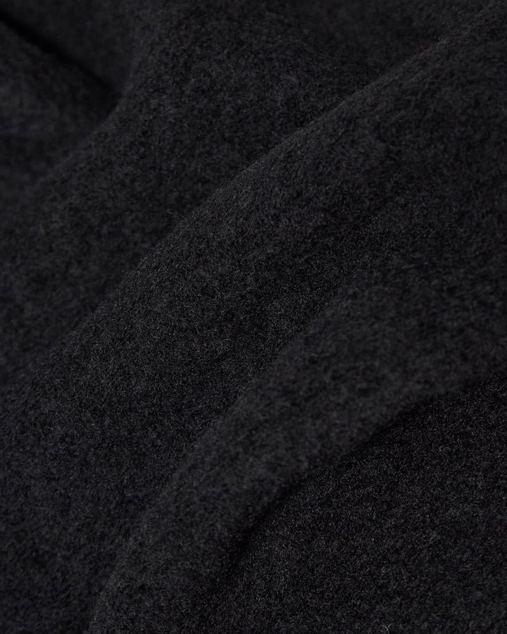 Uniform Jacket Wool Fleece Black