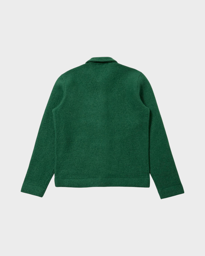 Uniform Jacket Wool Fleece Green