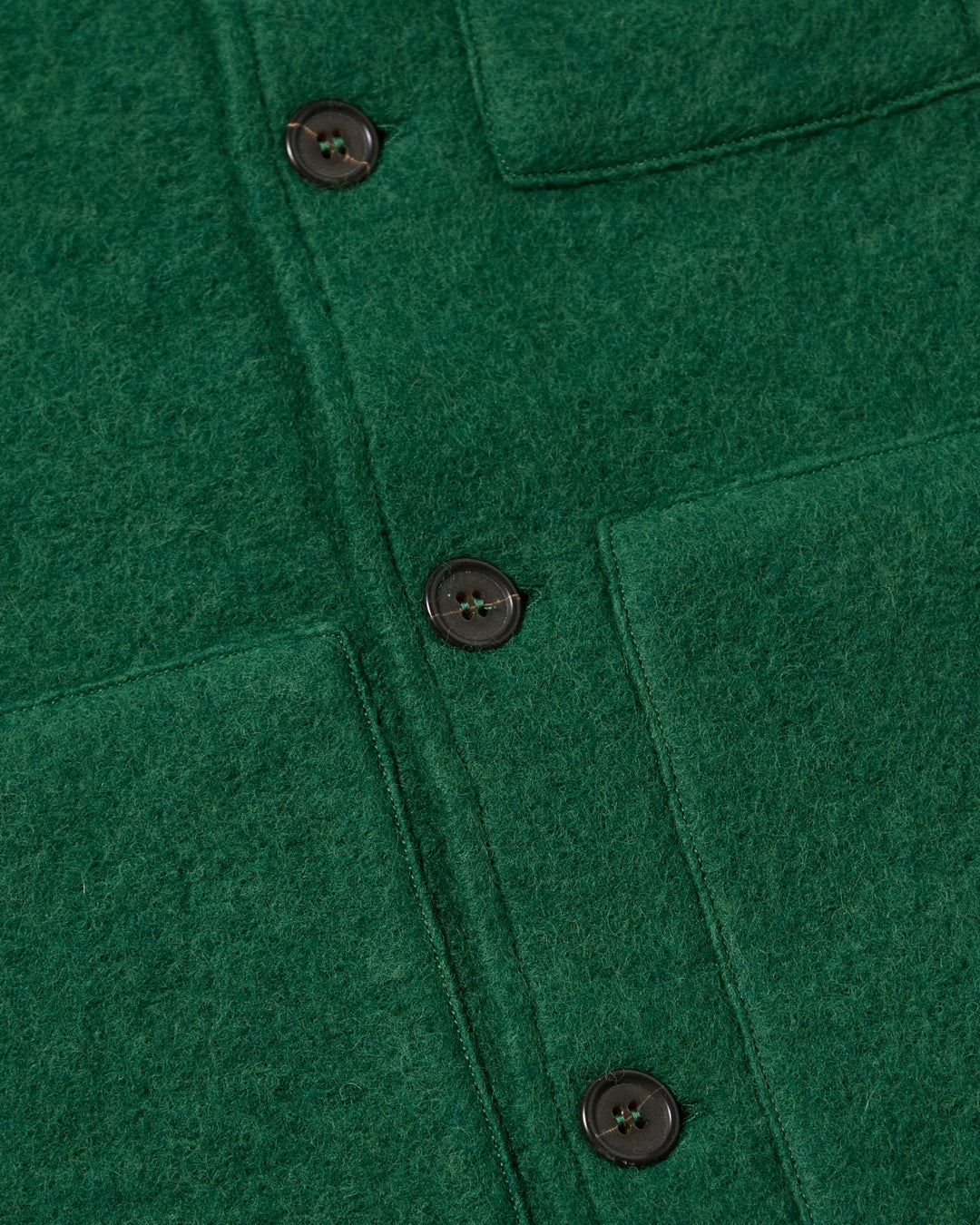 Uniform Jacket Wool Fleece Green