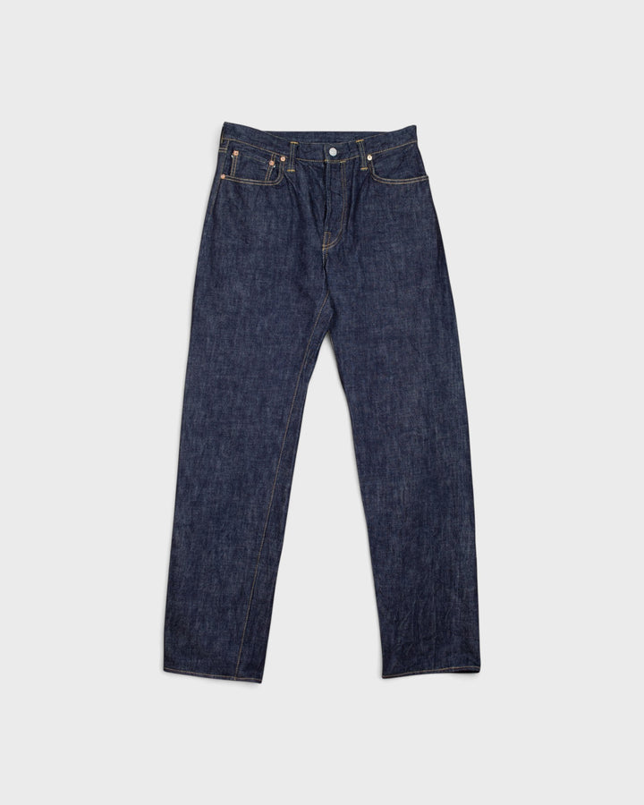 0615 13.5oz Denim Relax Fit One Wash Indigo